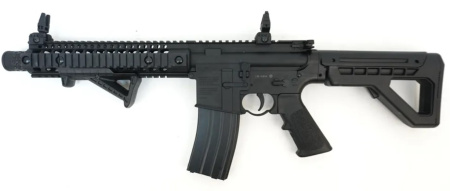 Винтовка пневматическая Crosman DPMS SBR, 4,5 мм (М16 метал, автомат. огонь)
